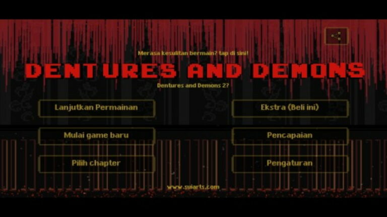 Dentures and Demon : Game Puzzle Dengan Sarkas Dark Humour