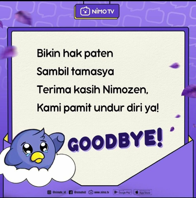 Nimo TV Akan Tutup Layanannya Di Indonesia Pada Akhir April 2022