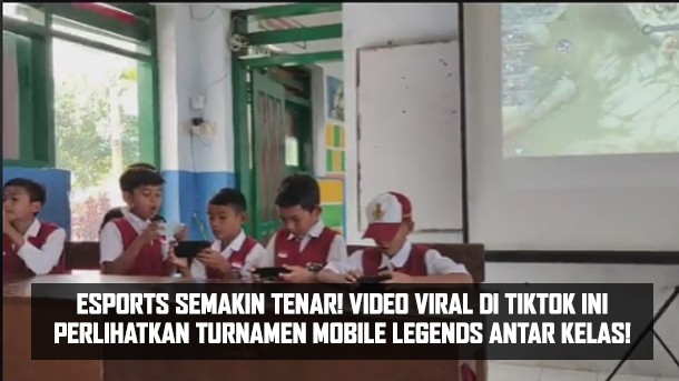 Efek Ketenaran Esports, Sebuah Turnamen Mobile Legends Digelar Di Class Meeting Sebuah Sekolah SD