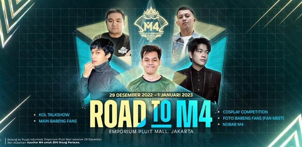 “Road to M4” Siap Jadi Event Offline Terbesar Sambut Kejuaraan Dunia Mobile Legends: Bang Bang